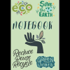 6x9 Inch Go Green Notebook/120 lined pages