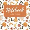 8 1/2 x 11 Fall Notebook/120 lined pages