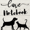 6x9 Inch Cat & Dog Notebook/120 lined pages