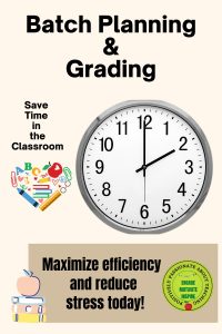 Teaching Time Saving Tip